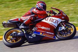 Amedeo in pista