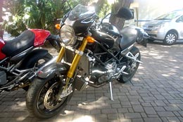 La moto di Antonio