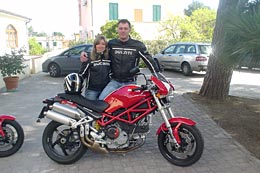 La moto di Daniele