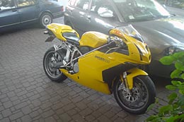 La moto di Emanuele: Ducati 999