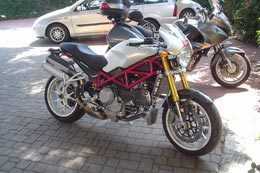 La moto di Luca