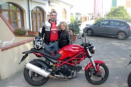 La moto di Simone